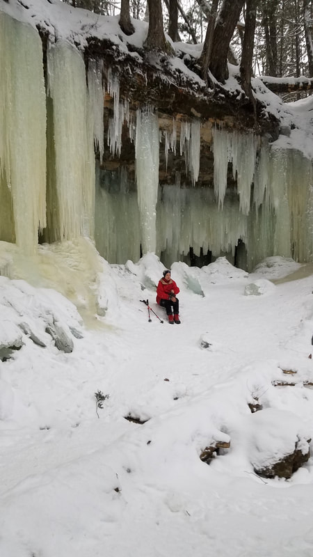 There are several locations in the UP  where you can experience frozen waterfalls. Sometimes the most spectacular nes are not accessible due to safety concerns. However, typically the smaller ones have easy access. 