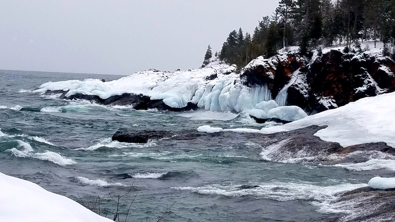 Blue Ice is a color you cannot explain. It is pure and beautiful and when conditions align correctly you can see Blue Ice along Lake Superior shores. Our guides are always informed of sighting locations.