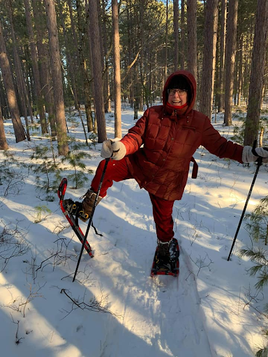 No experience necessary! We will teach you how to snowshoe and we  have trails that fit any ability level. 